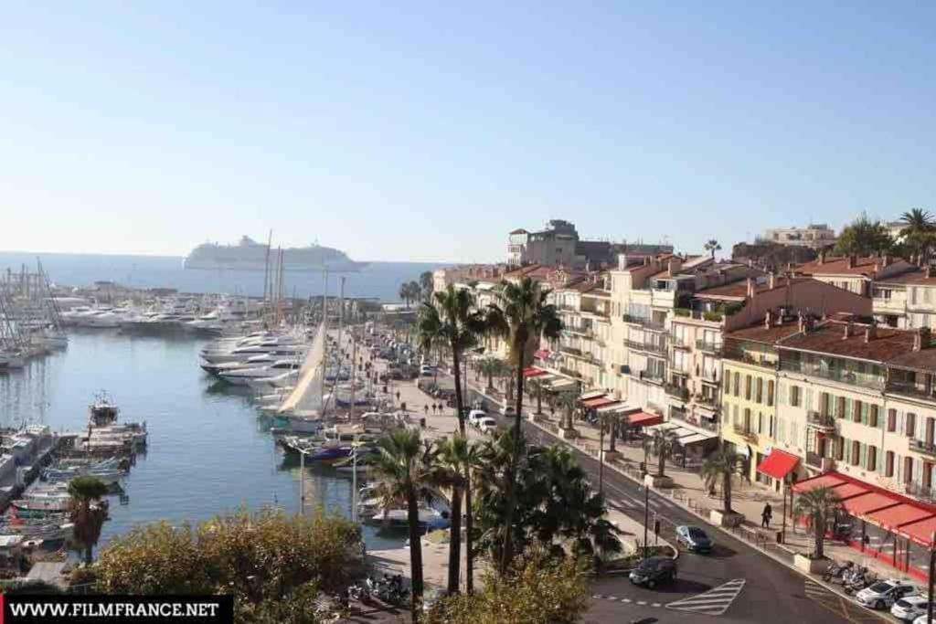 Jolie 3 pièces avec terrasse au vieux port, à 2 pas des plages et du palais. Cannes Extérieur photo